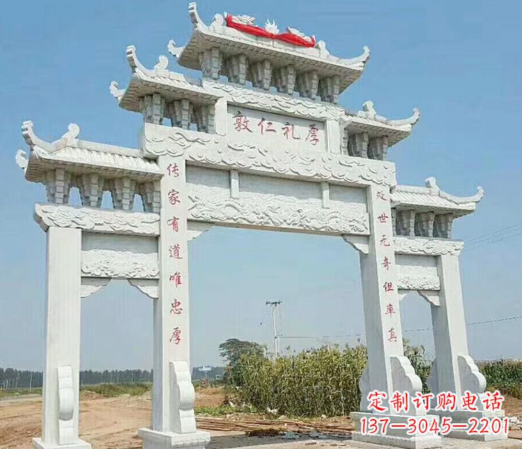赣州牌坊石雕,装点你的生活
