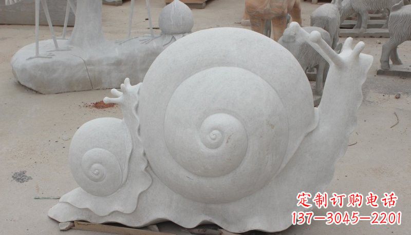 赣州石雕蜗牛