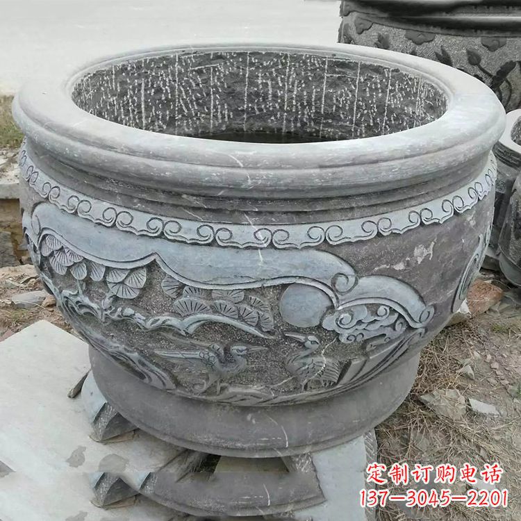 赣州石刻园林鱼缸