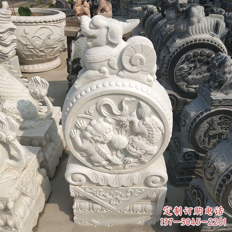 赣州石门墩石雕
