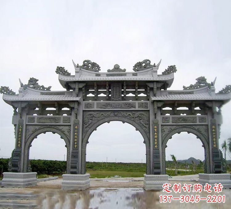 赣州石牌坊 楼