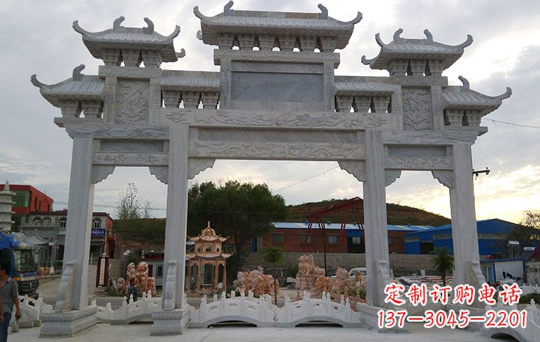 赣州石牌坊雕刻