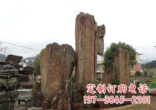 赣州石笋石假山