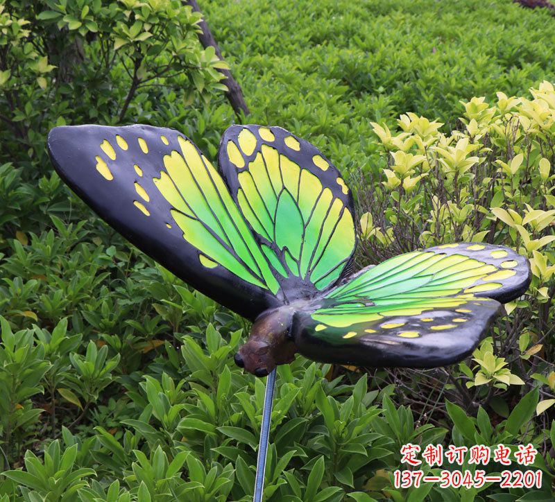 赣州树脂仿真蝴蝶昆虫雕塑