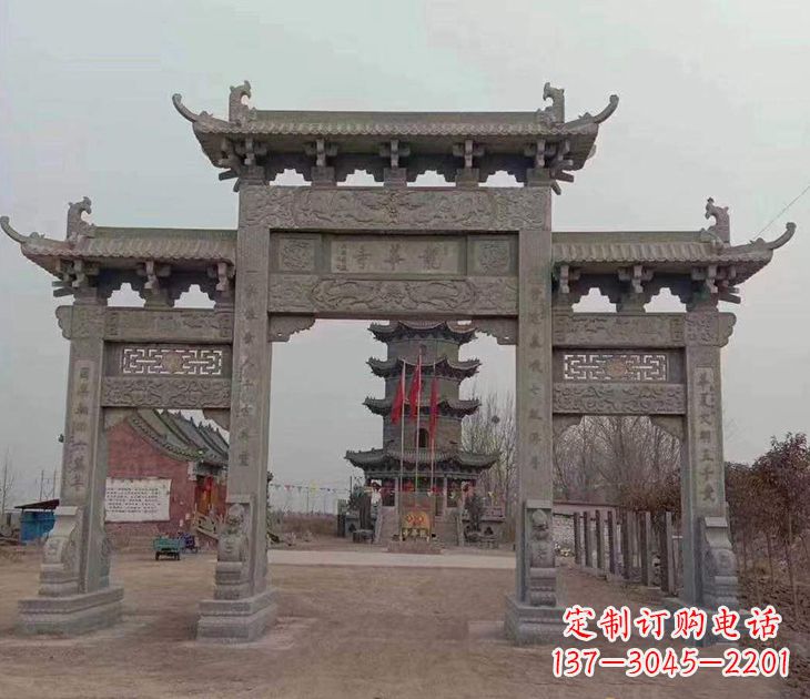 赣州寺院石牌坊