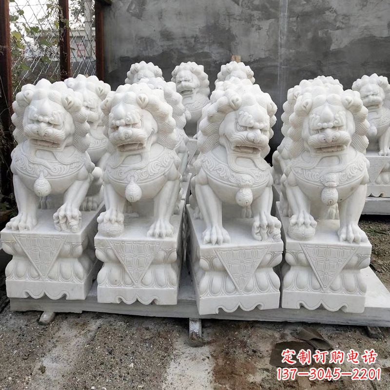 赣州天安门狮子雕塑