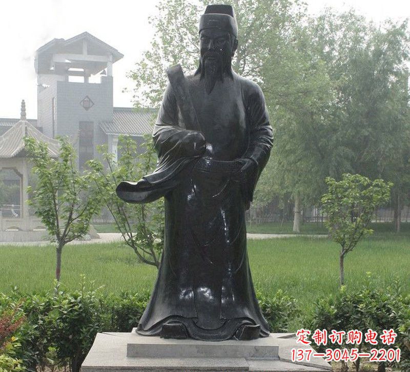 赣州铜雕八仙曹国舅