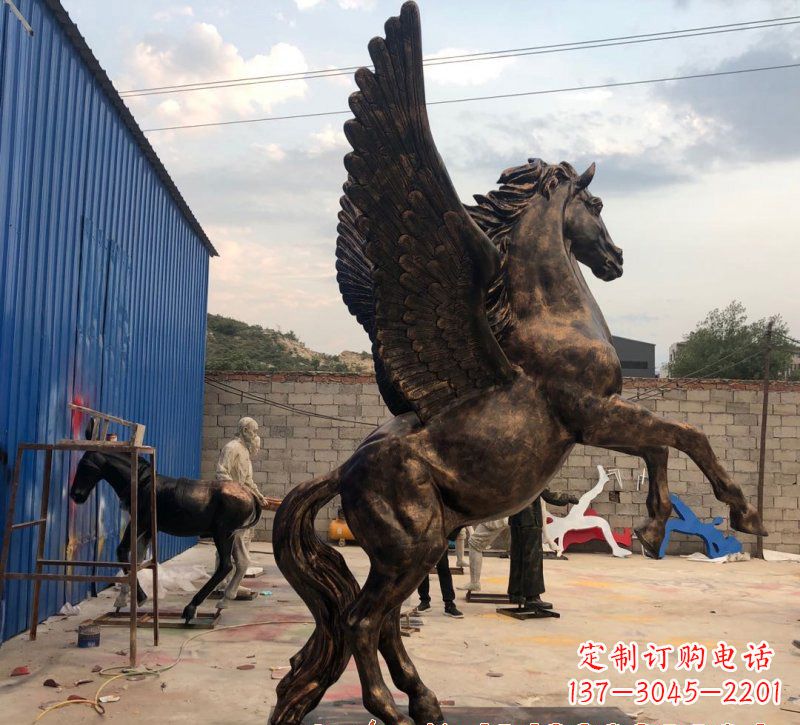赣州铜雕飞马雕塑