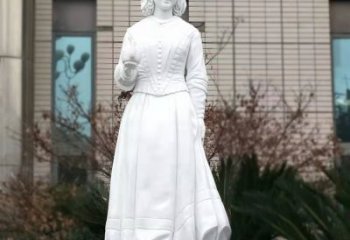 赣州纪念南丁格尔的精美雕塑