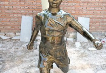 赣州精美的儿童铜雕，传承美好的价值观