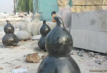 赣州驱负能量的葫芦石雕塑