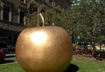 赣州苹果城市景观铜雕，精致绝美！