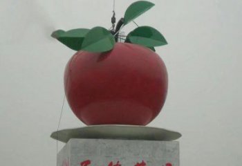 赣州精美苹果雕塑，给空间增添独特风格