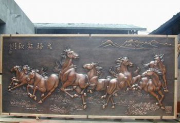 赣州中领雕塑：古典造型的精美马雕塑