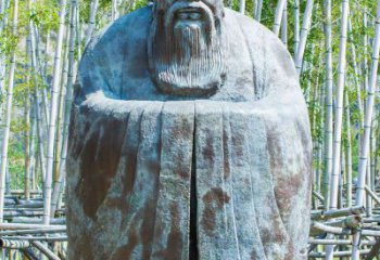 赣州青铜孔子人像雕塑，真实还原历史智慧精神