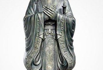赣州青铜孔子像——独特的品格雕塑