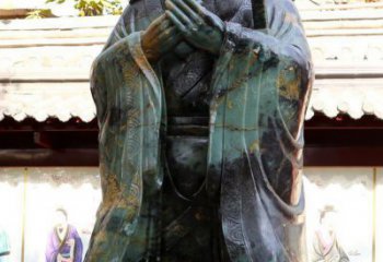 赣州青铜孔子行教像，把智慧和精神传承