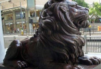 赣州汇丰铜狮子雕塑，引领潮流，传承中国古典文化