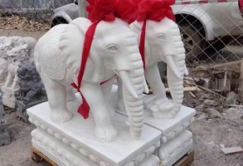 赣州元宝驾驭的大象雕塑艺术