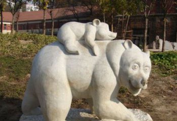 赣州狗熊雕塑景观，给你一个精美园林