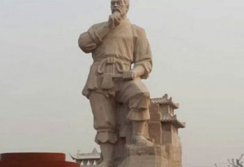 赣州重拾古代风采，中领雕塑打造高贵的鲁班雕塑