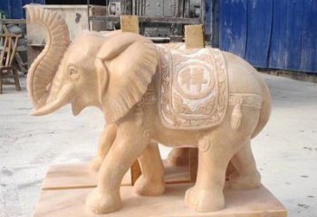 赣州完美精准的大象雕塑