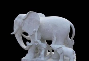 赣州中领雕塑：定制真实写实的大象雕塑