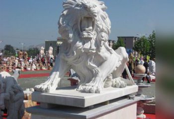 赣州狮子雕塑，带来王者气派