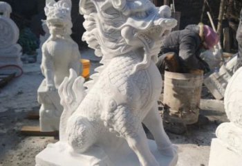 赣州正宗古典麒麟神兽招财动物雕塑