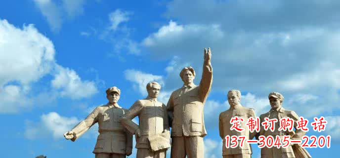 赣州五大伟人石雕