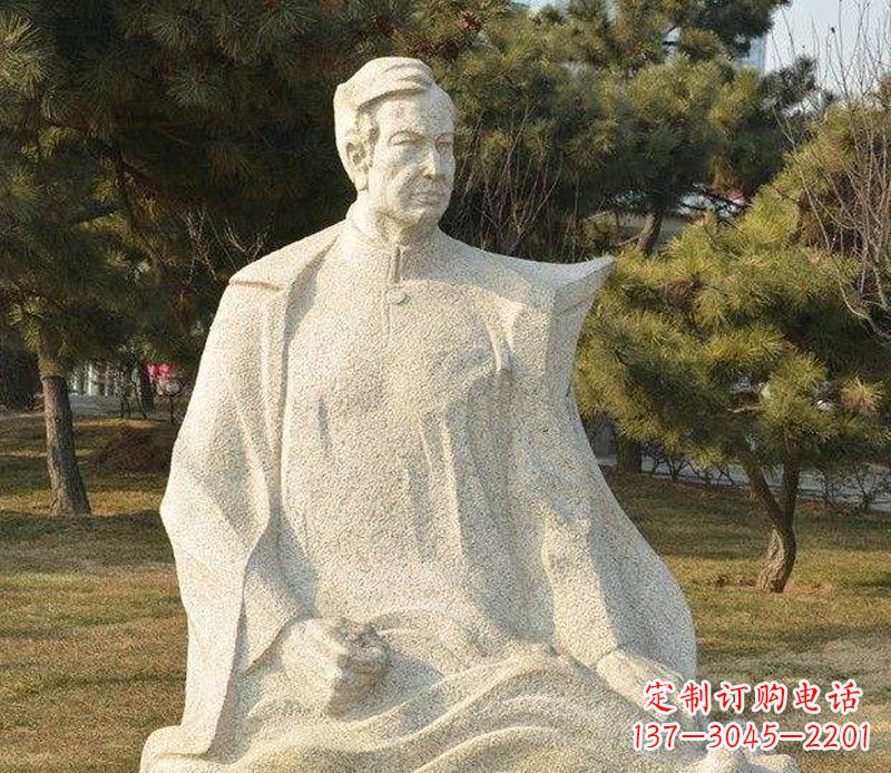 赣州冼星海音乐名人石雕