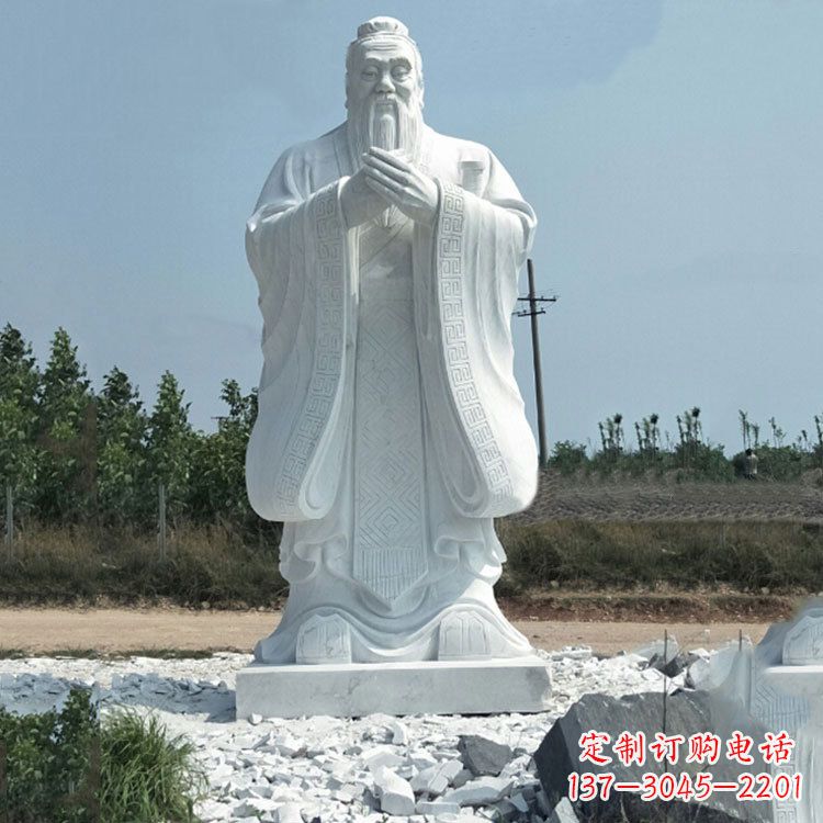 赣州校园孔子人物雕像
