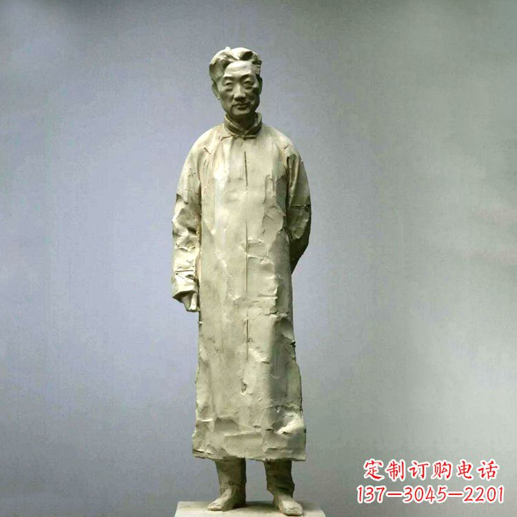 赣州徐悲鸿雕塑像石雕历史名人雕像