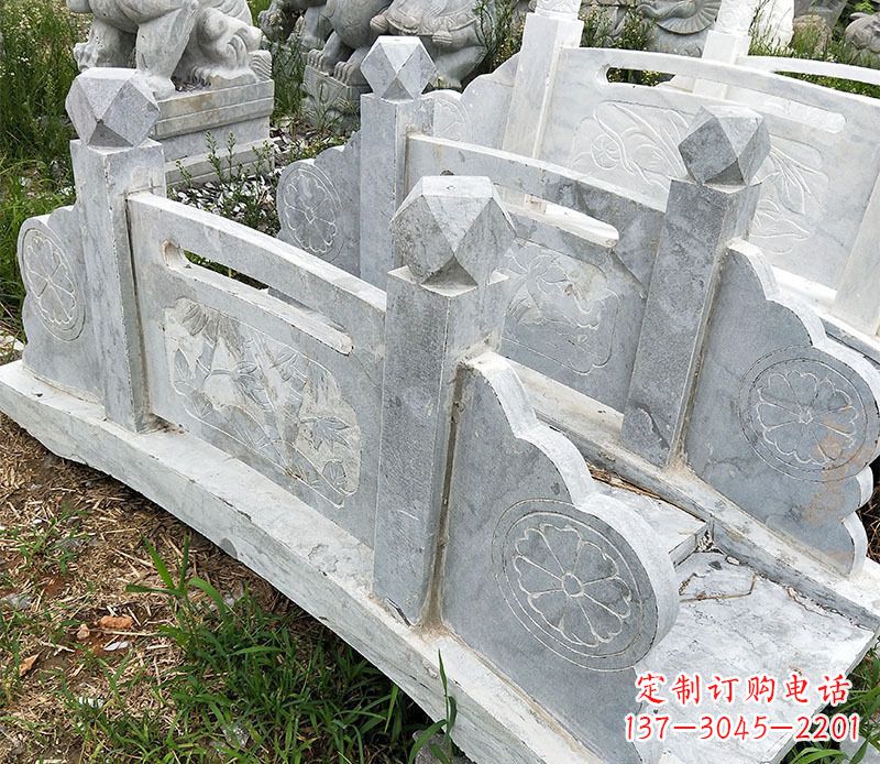 赣州园林仿古石拱桥景观石雕 (2)