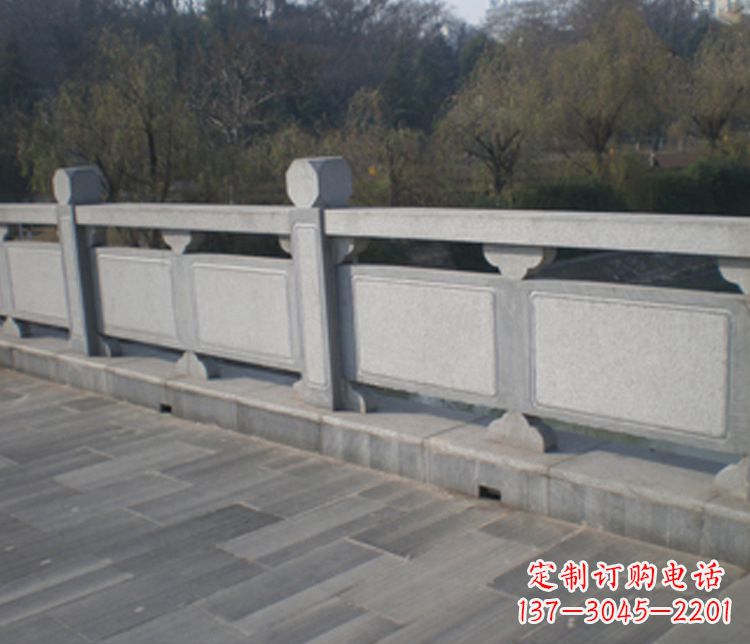 赣州园林仿古石栏板景观石雕 (7)