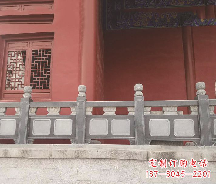 赣州园林仿古石栏板景观石雕 (8)