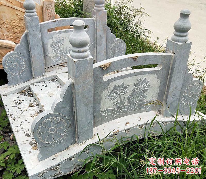 赣州园林仿古石栏板景观石雕_1 (2)