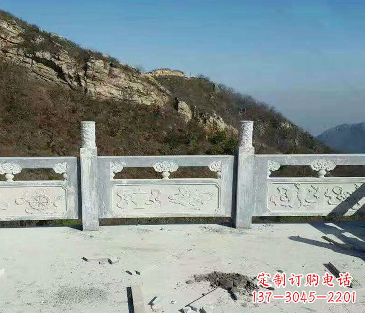 赣州园林仿古石栏板景观石雕_2 (3)