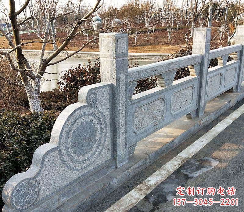 赣州园林仿古石栏板景观石雕_1