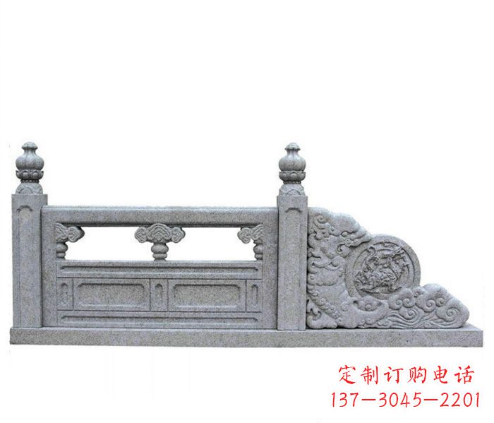 赣州园林景观大理石栏板雕塑 (2)