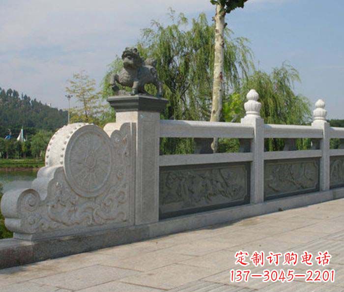 赣州园林景观大理石栏板雕塑
