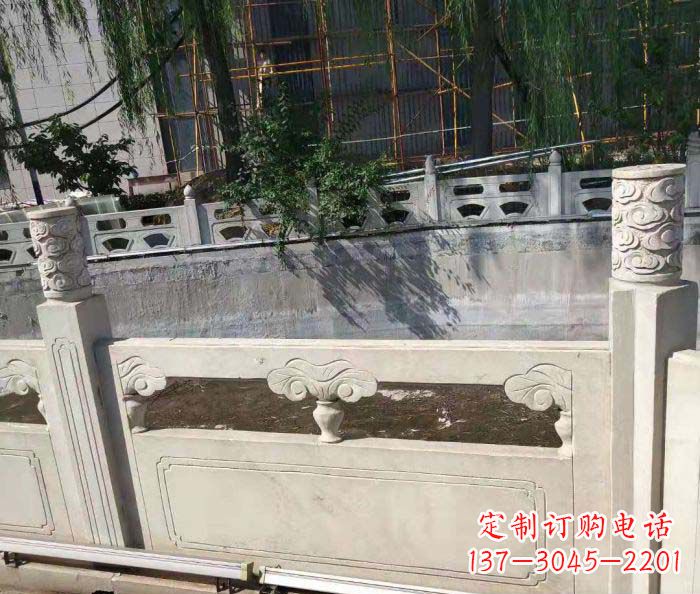 赣州园林景观大理石栏板石雕 (6)