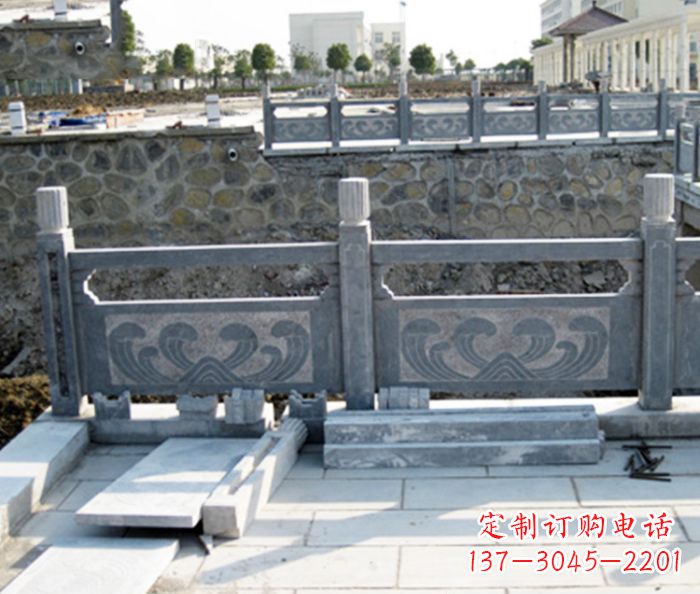 赣州园林景观大理石栏板石雕 (11)