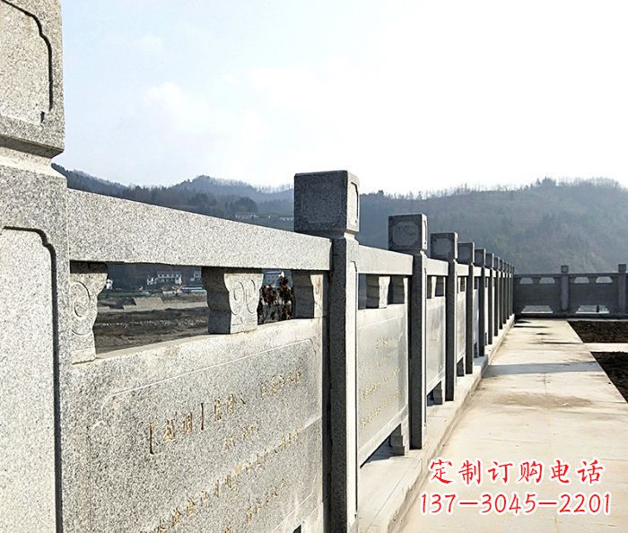 赣州园林景观大理石栏板石雕 (14)