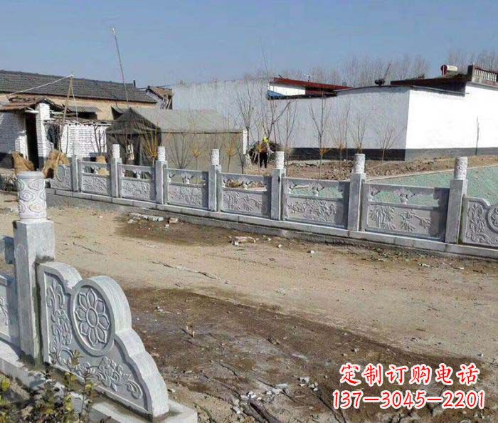 赣州园林景观仿古栏板石雕