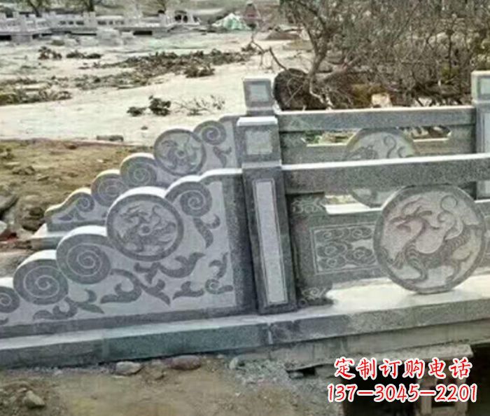 赣州园林景观仿古石雕栏板 (10)