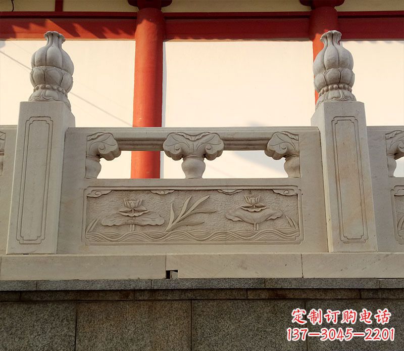 赣州园林石浮雕栏板景观石雕 (2)