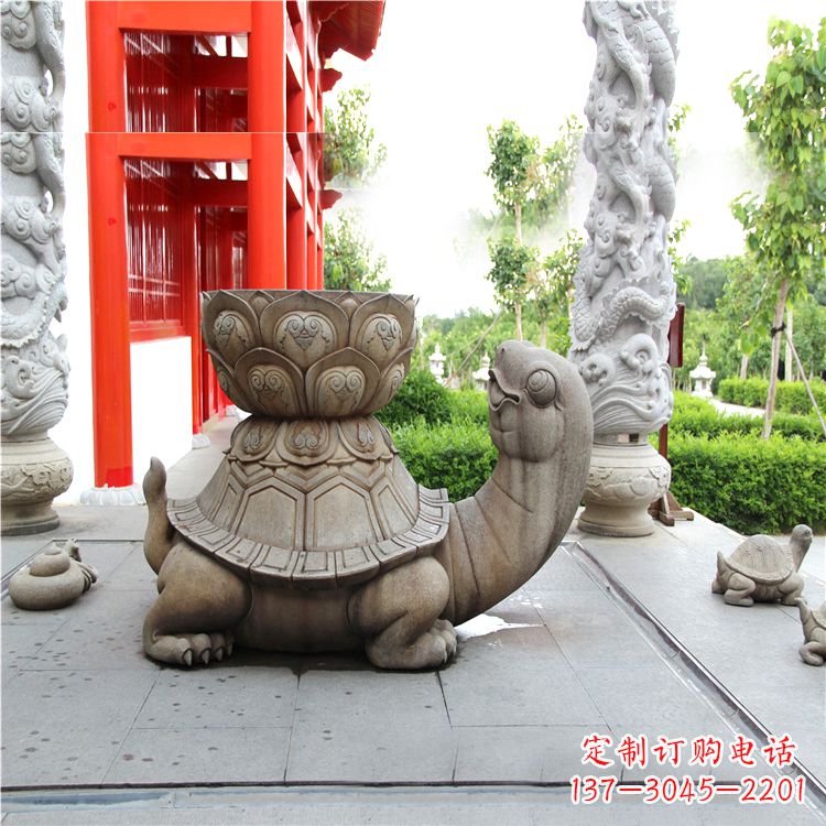 赣州长寿龟乌龟石雕