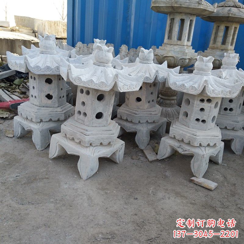 赣州中式古代石灯笼