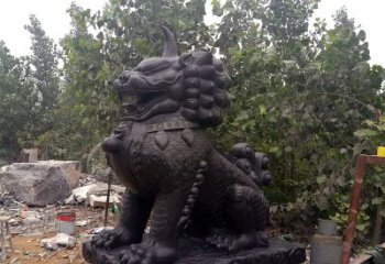 赣州獬豸铸铜雕塑